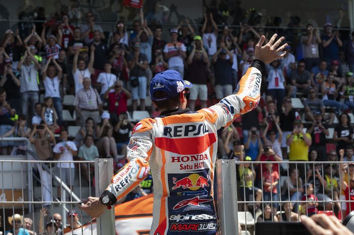 Marc Marquez sangat senang penggemar bisa kembali masuk sirkuit Barcelona untuk MotoGP Catalunya, kampung halamannya. 