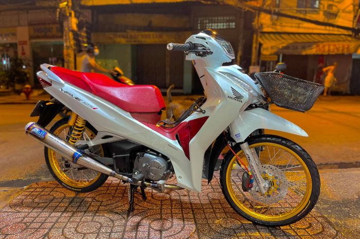 Modifikasi Honda Wave 125i alias Supra X 125