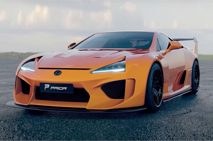 Modifikasi Lexus LFA hasil garapan Prior Design, Jerman