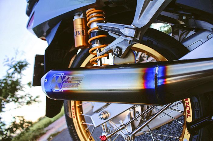 Tips merawat knalpot bermaterial titanium