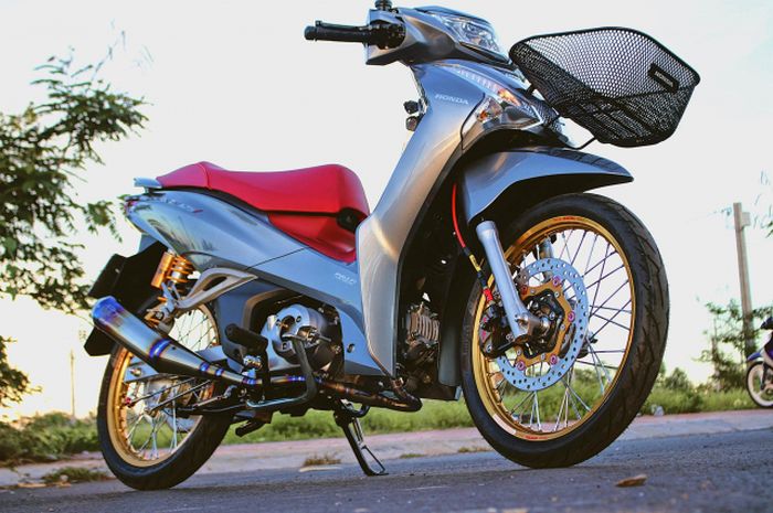 Modifikasi Honda Wave 125i alias Supra X 125 