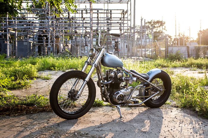 Yamaha XS650 bobber hardtail