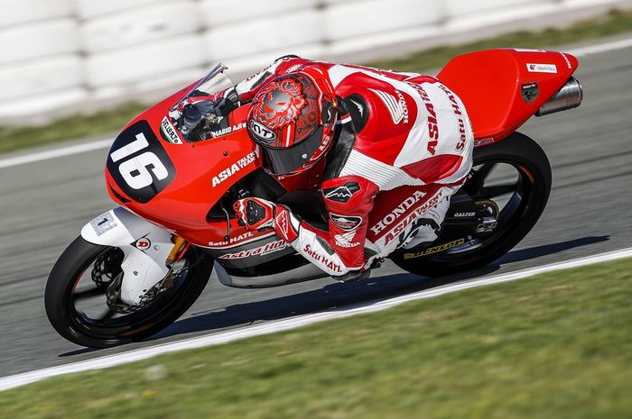 Mario Aji bersiap untuk CEV Moto3 Aragon 2021