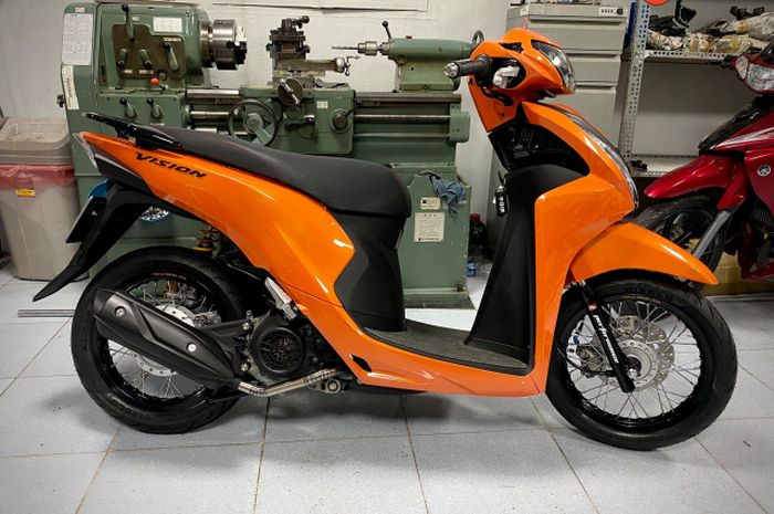 Modifikasi Honda Vision alias Spacy 