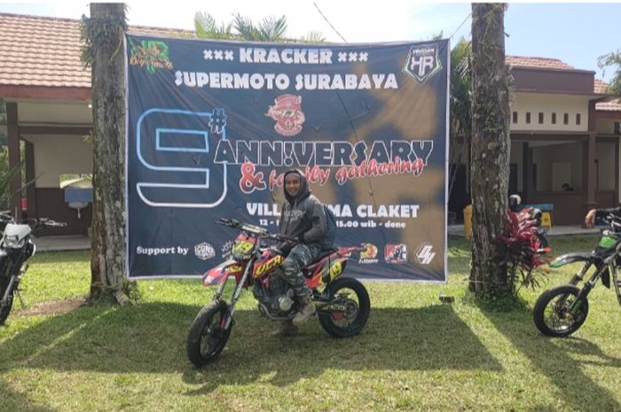 Komunitas Kawasaki D-Tracker (Kracker) rayakan anniversary ke-9