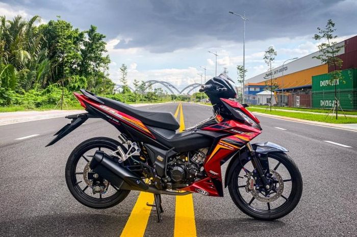 Modifikasi Honda Supra GTR 150 