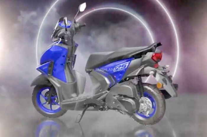 Yamaha RayZR dibekali mesin 125 cc dengan teknologi hybrid.