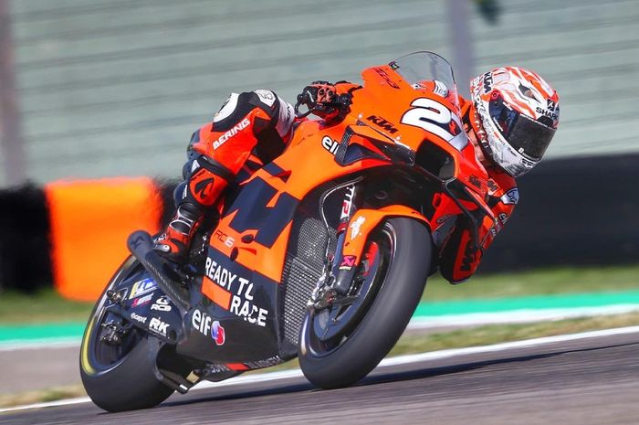 Iker Lecuona merasakan tidak nyaman pada perutnya kala balapan MotoGP Jerman 2021. 