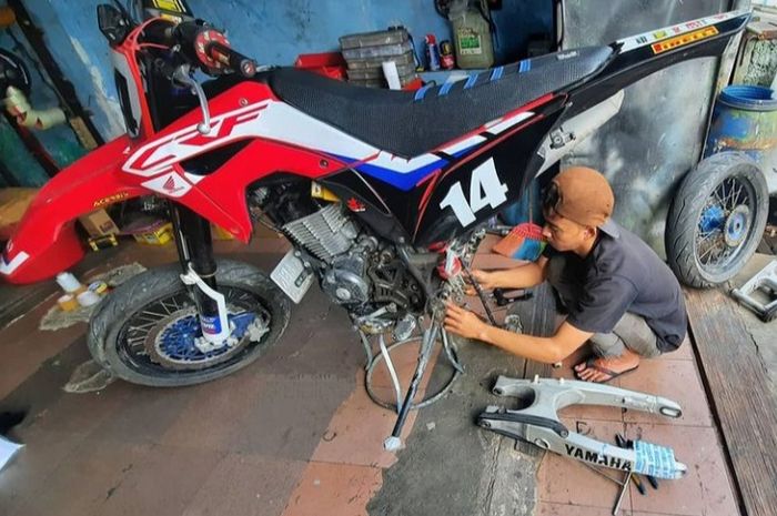 Bengkel Kabisamx Trailshop juga menerima servis ringan dan besar. 