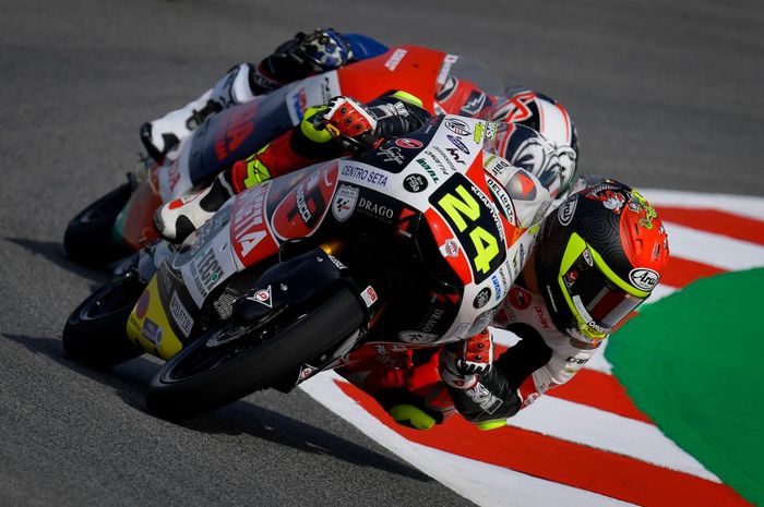 Tatsuki Suzuki sukses bertahan di posisi teratas saat sesi FP3 Moto3 Belanda 2021 berakhir, Sabtu (26/06/2021).