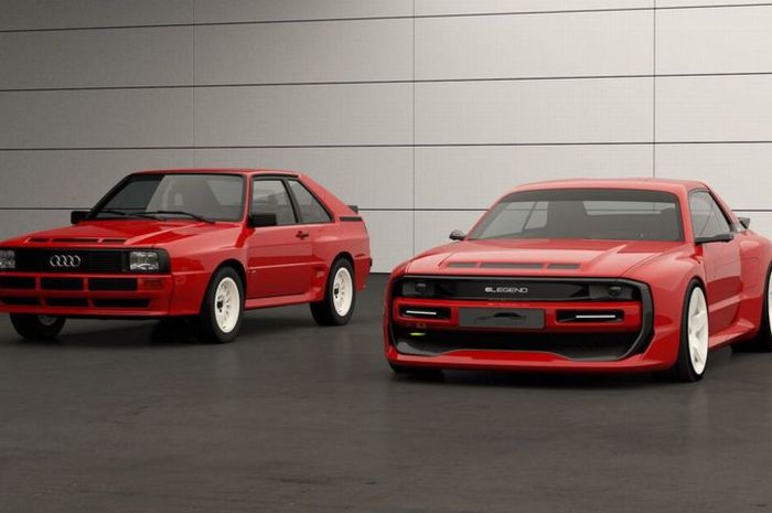 Mobil listrik E-Legend EL1 mirip Audi Quattro S1 