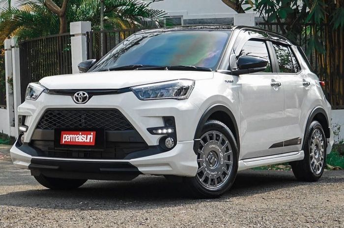 Toyota Raize ganti pelek OZ Rally Racing di Permaisuri Ban