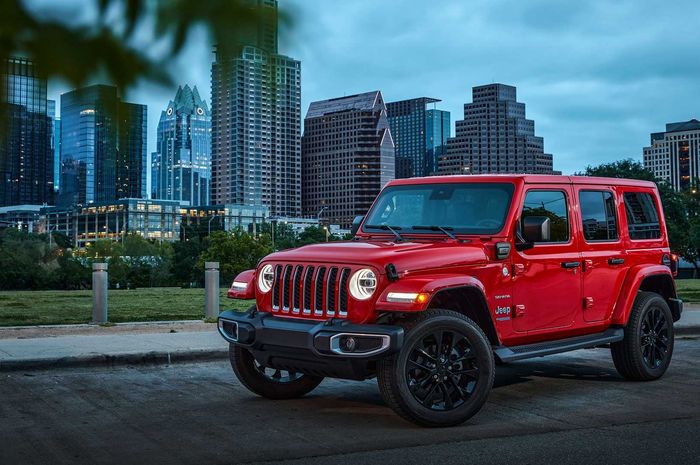 Ilustrasi Jeep Wrangler.