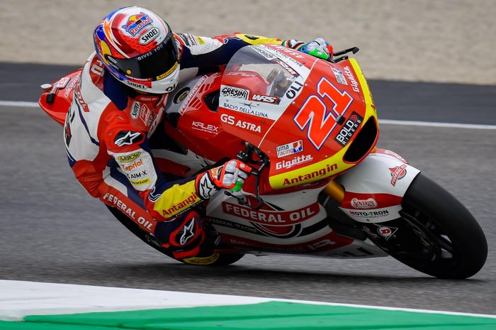 Bukan cuma punya sponsor asal Indonesia, Gresini Racing ungkap kemungkinan mereka akan pakai oli merek Indonesia di MotoGP.