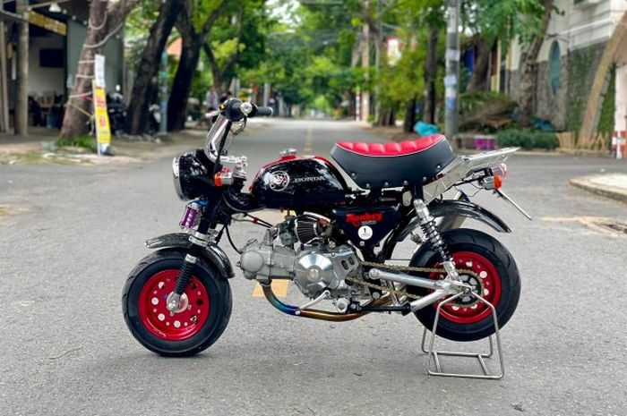 Modifikasi sangar Honda Monkey Z50 