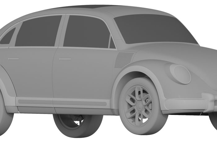 Great Wall Motor daftarkan paten desain mobil listrik mirip VW Beetle.