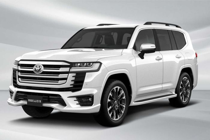 Toyota Land Cruiser 300 dengan body kit Modellista