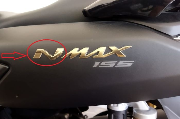 Huruf N pada Yamaha NMAX
