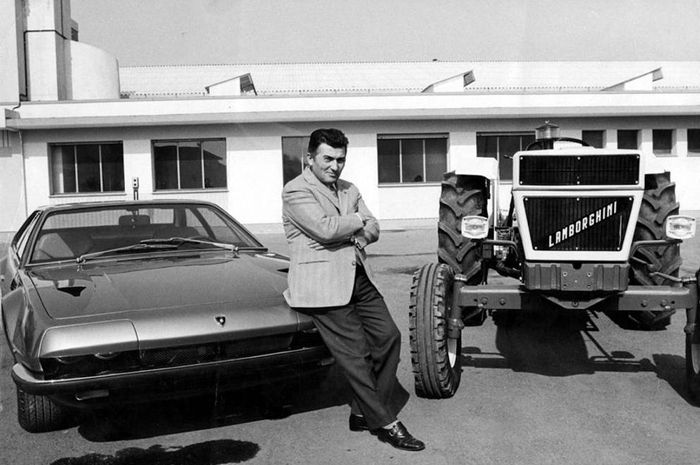 Ferrucio Lamborghini, juragan traktor yang membalas ejekan Enzo Ferrari dengan menciptakan supercar