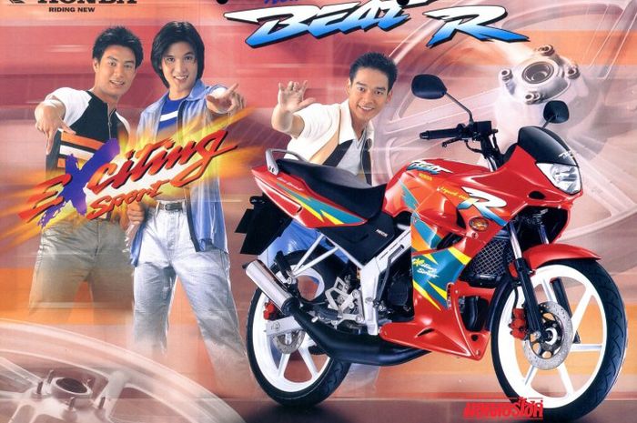 Honda BEAT R LS 110, sport fairing Honda yang pernah mengaspal.