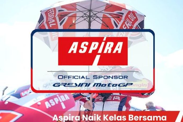 Aspira akan kembali sponsori Gresini Racing Team, namun kini naik kelas ke ajang MotoGP