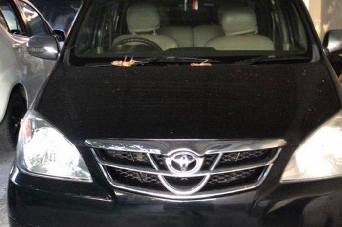 Toyota Avanza yang dilarikan penyewa atas nama Edo Sanjaya