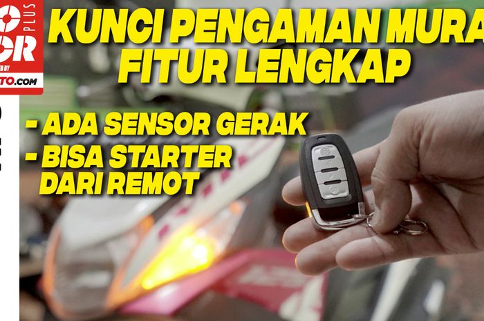 Video pasang alarm tambahan dan fiturnya di motor