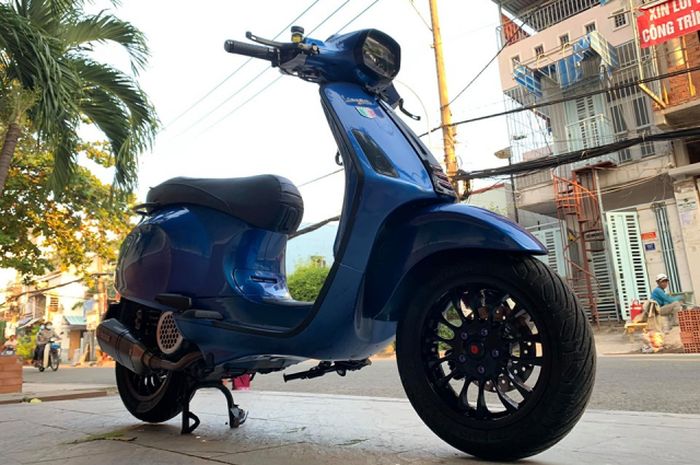 Modifikasi simpel Vespa Sprint 
