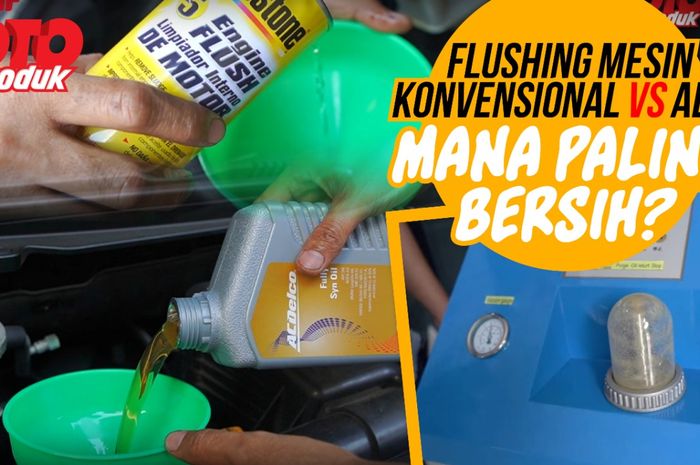 Tes flushing mesin secara manual vs pakai alat, mana paling bersih?
