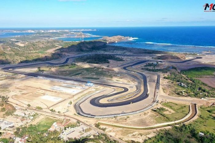 Pembangunan Sirkuit Mandalika, Lombok, NTB hampir rampung