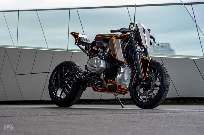 BMW R 1250 GS cafe racer futuristik