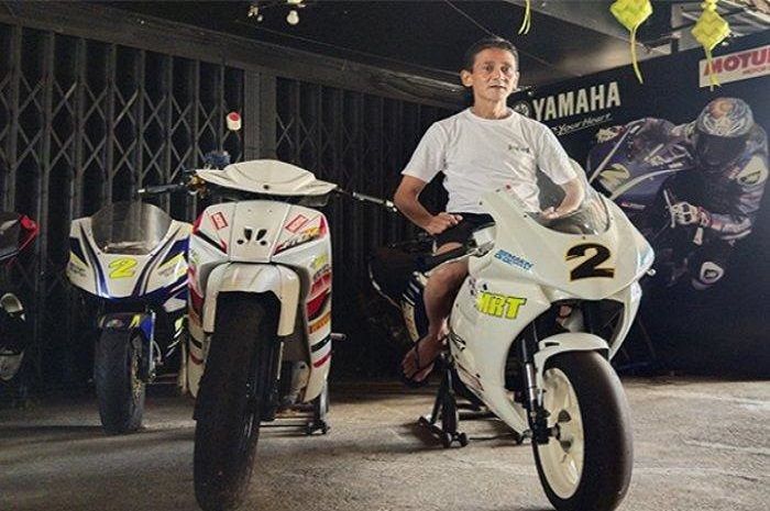 Syarif Mahmud Alkadrie lelang Honda NSF 100, Yamaha F1ZR, hingga Yamaha R25.