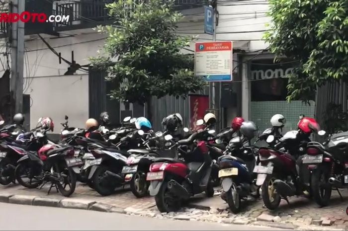 Ilustrasi kenaikan tarif parkir di DKI Jakarta