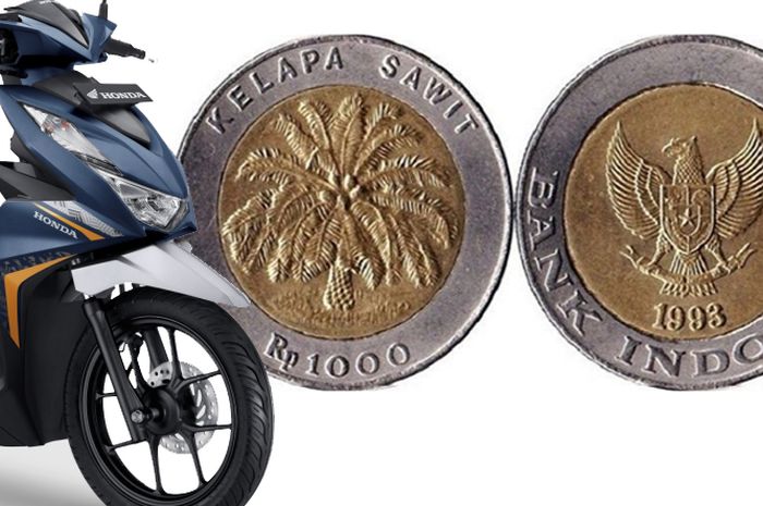 Uang logam Rp 1.000 bisa untuk beli Honda BeAT? Kolektor uang klasik dan Bank Indonesia kasih komentar