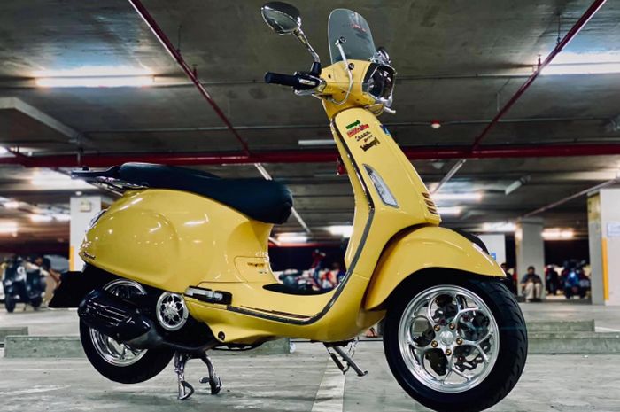 Modifikasi elegan Vespa Sprint