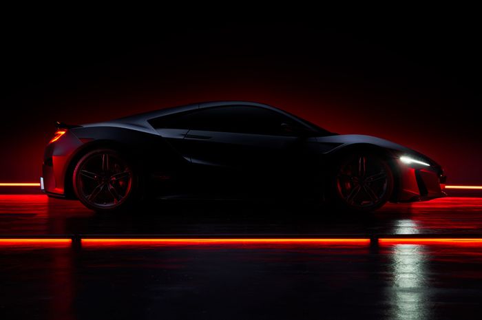 Foto teaser Acura NSX Type S.
