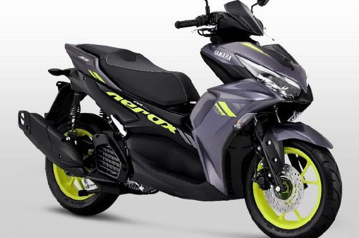 Ilustrasi, All New Yamaha Aerox 155.
