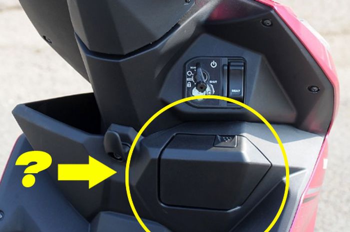 Sudah tahu fungsi laci kecil di All New Honda BeAT ini?