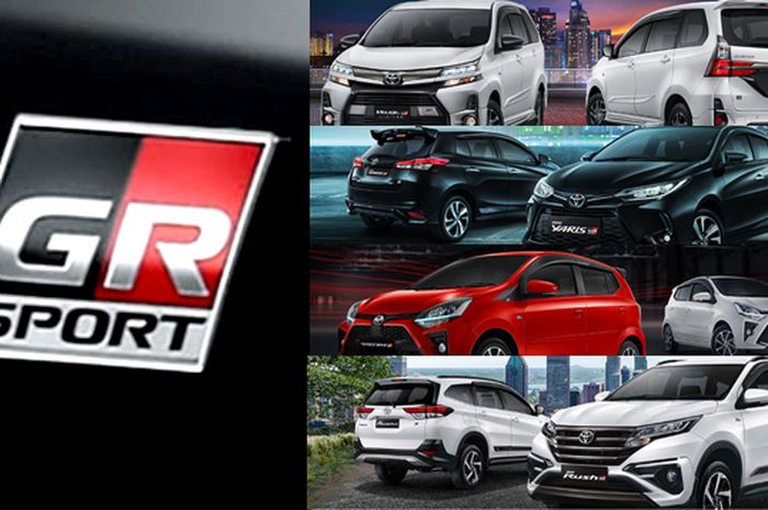 Toyota GR Sport Line Up. Fortuner GR Sport, Raize GR Sport, Avanza GR Sport Limited, Agya GR Sport, Yaris GR Sport, Rush GR Sport