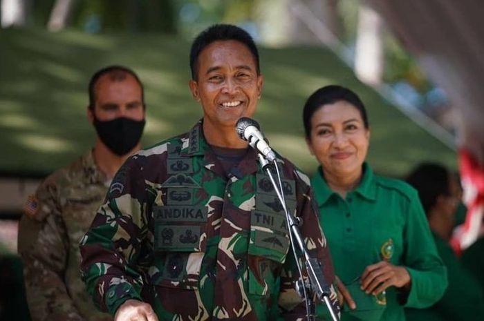 Kepala Staf Angkatan Darat (KSAD) Jenderal TNI Andika Perkasa digadang-gadang menjadi Panglima TNI