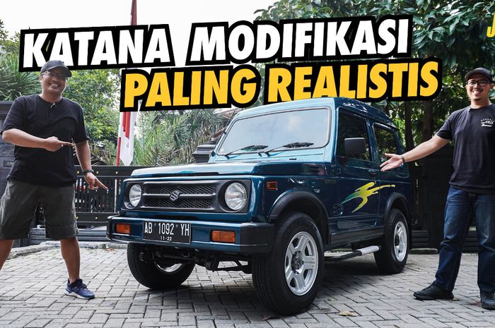 Modifikasi Suzuki Jimny Katana paling realistis