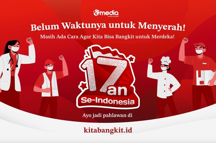 Mulai dari lomba berhadiah hingga Upacara Bendera, KG Media gelar Festival 17-an se-Indonesia.