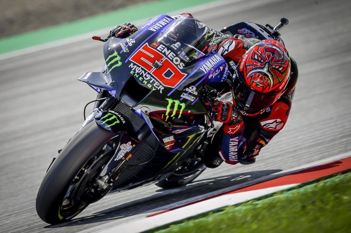 Fabio Quartararo kuasai warm up MotoGP Austria 2021