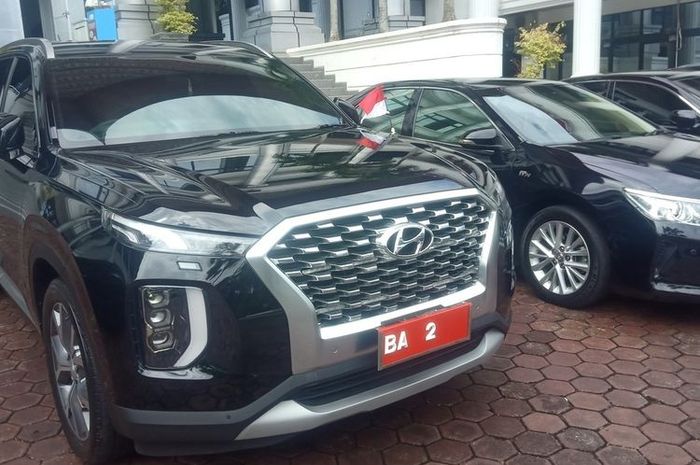 Mobil dinas baru wakil gubernur Sumatera Barat, Audy Joinaldy berupa Hyundai Palisade