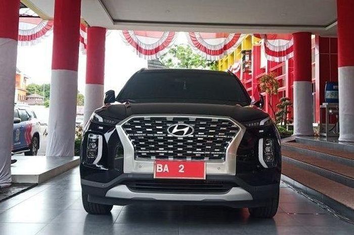 Hyundai Palisade yang jadi mobil dinas Gubernur Sumbar, Mahyeldi Ansharullah.