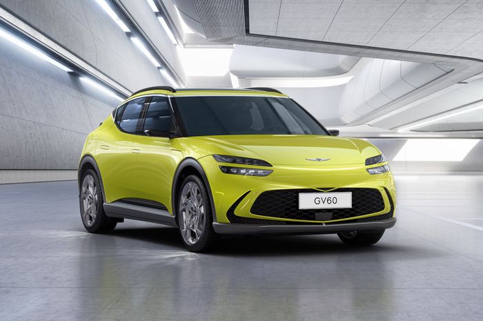 Genesis pamerkan tampilan teknologi mobil listrik Genesis GV60 (19/8).