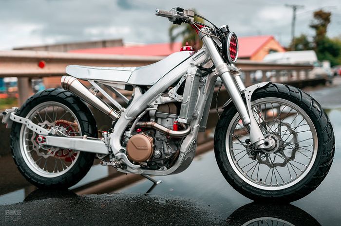 Honda CRF450X street tracker 