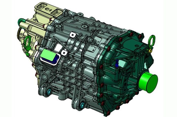 Motor elektrik Eluminator yang akan ditawarkan oleh Ford Performance.