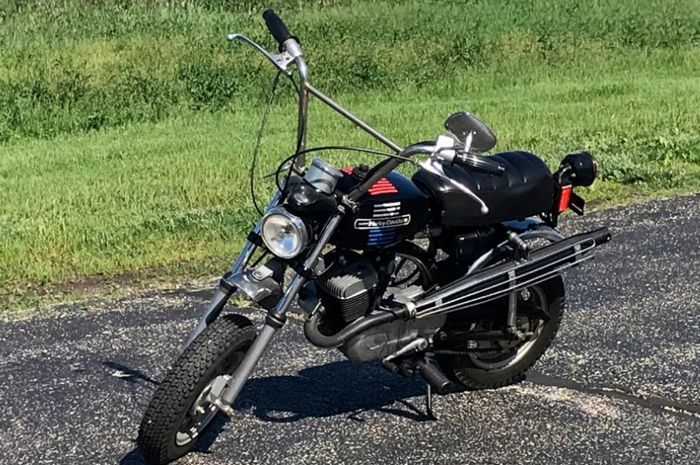 Mini bike Harley-Davidson X90 yang mirip Honda Monkey.
