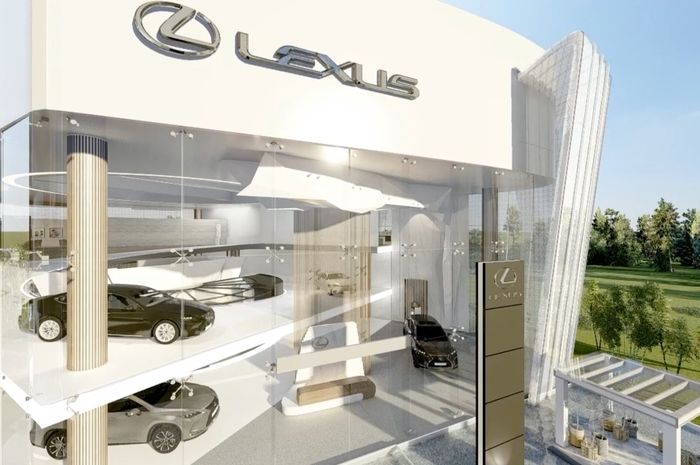 Lexus Experience diambil dari penggabungan desain Lexus Gallery yang ada saat ini